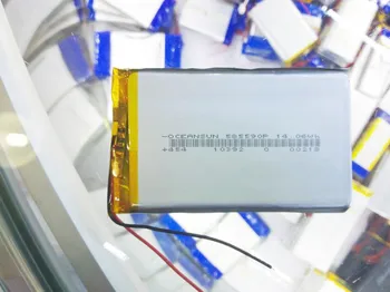 

3.7 V lithium polymer battery 605590 065590 585590 3200 mah MP4 PS electronic books