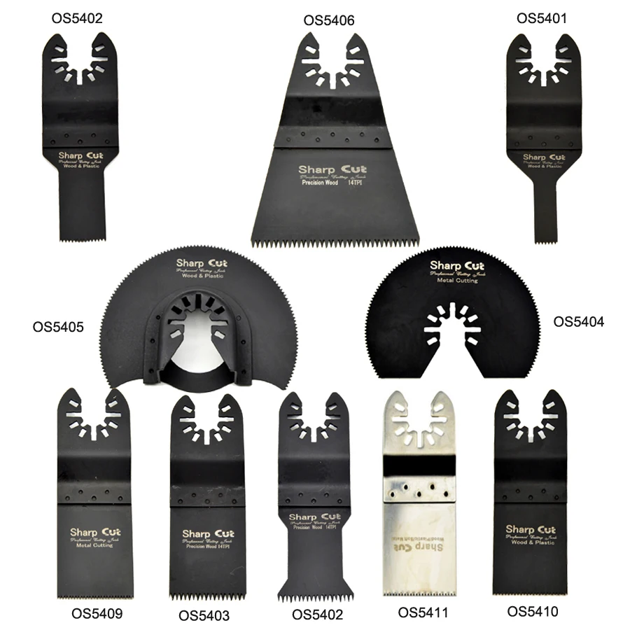 10 Off Oscillating Multi Tool Saw Blades Wood Cutting Blade