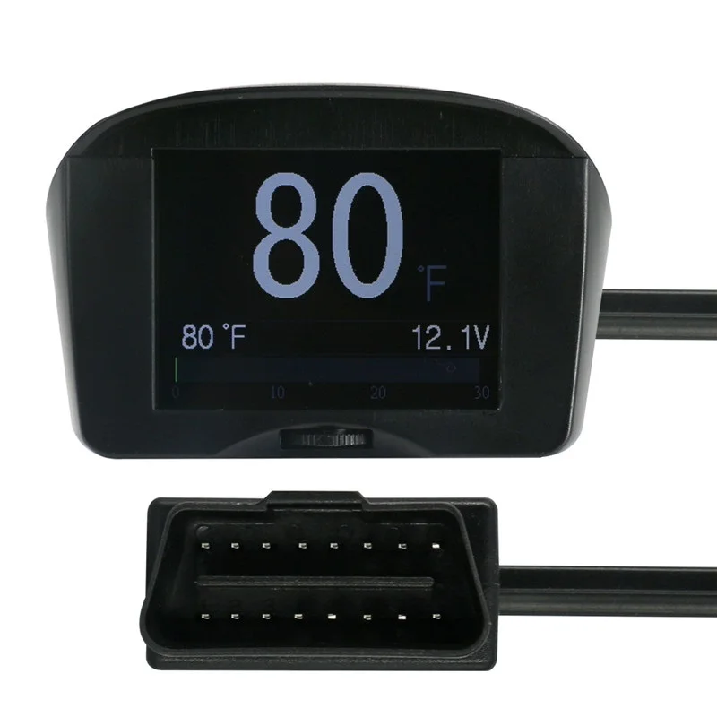 AUTOOL X50 Plus Multi Function Car OBD Smart Digital Meter&Alarm Fault ...