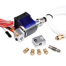 3D принтер J-головки hotend с один вентилятор охлаждения для 1.75 мм/3.0 мм 3D V6 Боуден нити Уэйд экструдер 0.2 мм/0.3 мм/0.4 мм сопла