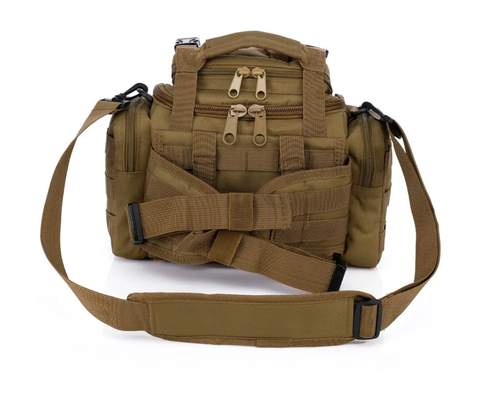 Outdoors Sport Portable Molle Tactical Bag 600D Oxford Multifunction SLR Camera Carry Bag Waist Hand Shoulder Bag Military fans