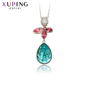 

Xuping Classic Sweet Pendant Necklaces Fashion Crystals from Swarovski European Style for Women Wedding Gifts M32-3005