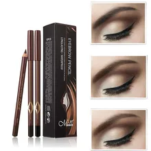 2 шт. Водостойкая Подводка для глаз и бровей долговечный Гладкий Карандаш для бровей макияж для глаз Косметика для женщин Красота Макияж инструмент