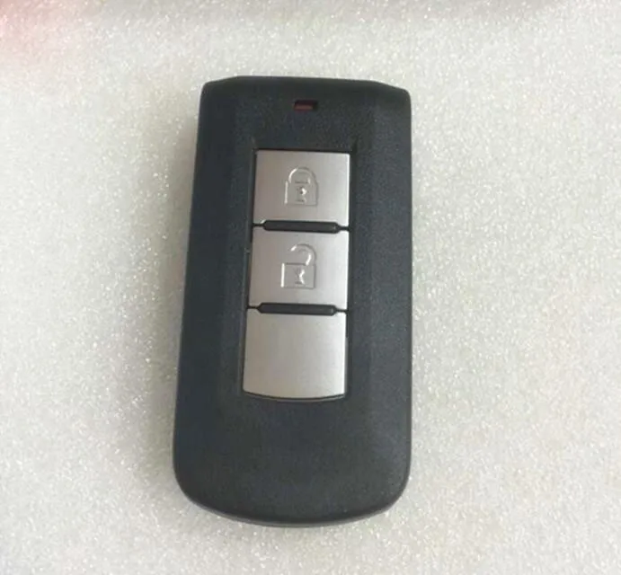 Оригинальные 2 кнопки Smart Remote ключ для Mitsubishi Outlander 433 мГц с ID46 чип тревоги автомобиля замками FOB