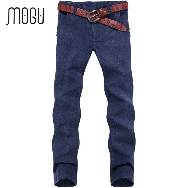 Mogu Новое поступление 2017 года Узкие брюки для Для мужчин высокое качество Повседневные штаны для мужчин Для мужчин полной длины узкие брюки
