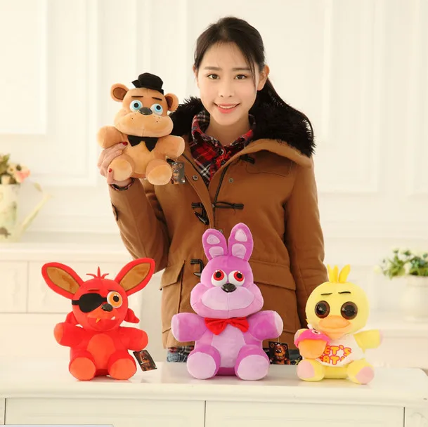 25cm Five Night At Freddy's 4 FNAF Bonnie Foxy Fredy Fazbear Bear Plush Toy Doll, Peluche Five Nights At Freddy Toys Plush 25cm Five Night At Freddy's 4 FNAF Bonnie Foxy Fredy Fazbear Bear Plush Toy Doll, Peluche Five Nights At Freddy Toys Plush