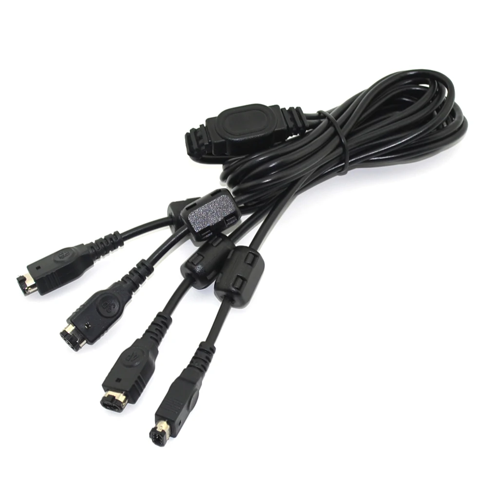 10pcs/lot Cinpel 4 Player Link Cable for Nintendo Gameboy Advanced SP