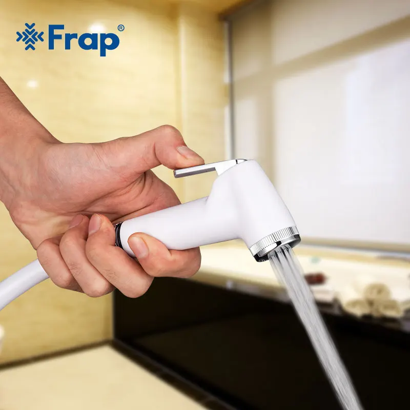 

Frap Handheld Toilet Bidet Sprayer Set Kit ABS Hand Bidet Faucet for Bathroom Hand Sprayer Shower Head Self Cleaning IF001-1