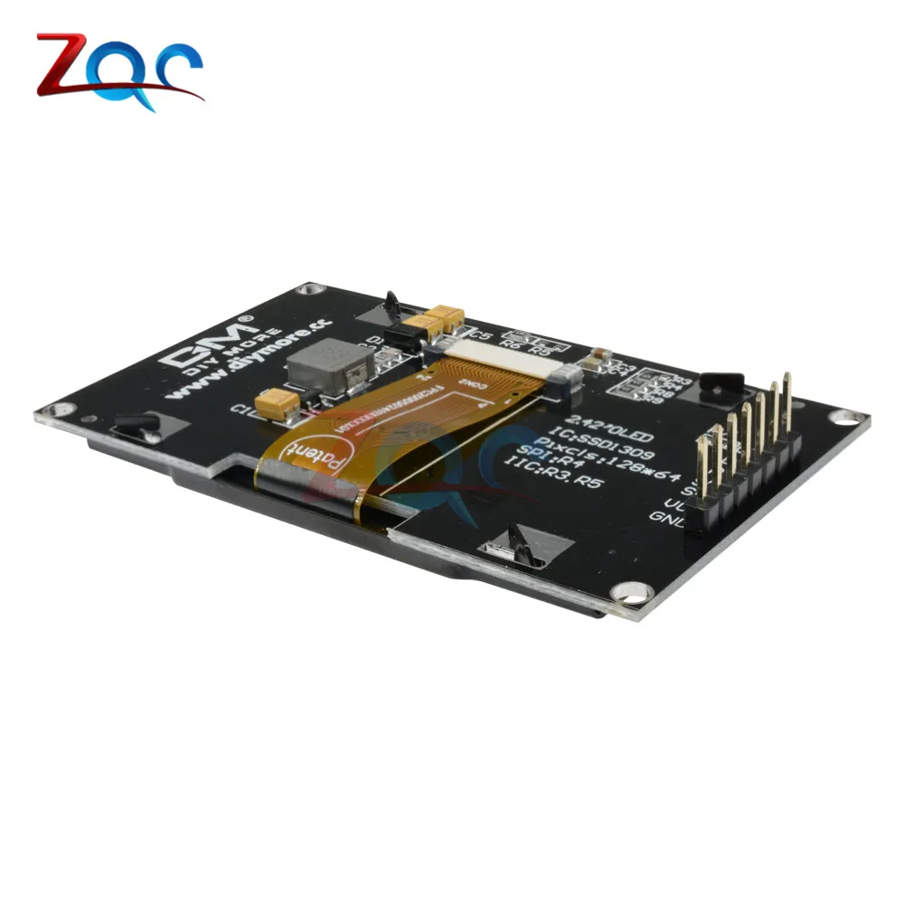 2,42 дюймовый ЖК-экран 12864 OLED дисплей модуль IIC IEC SPI серийный C51 STM32 SSD1309 для Arduino 128X64 белый/синий/зеленый/желтый