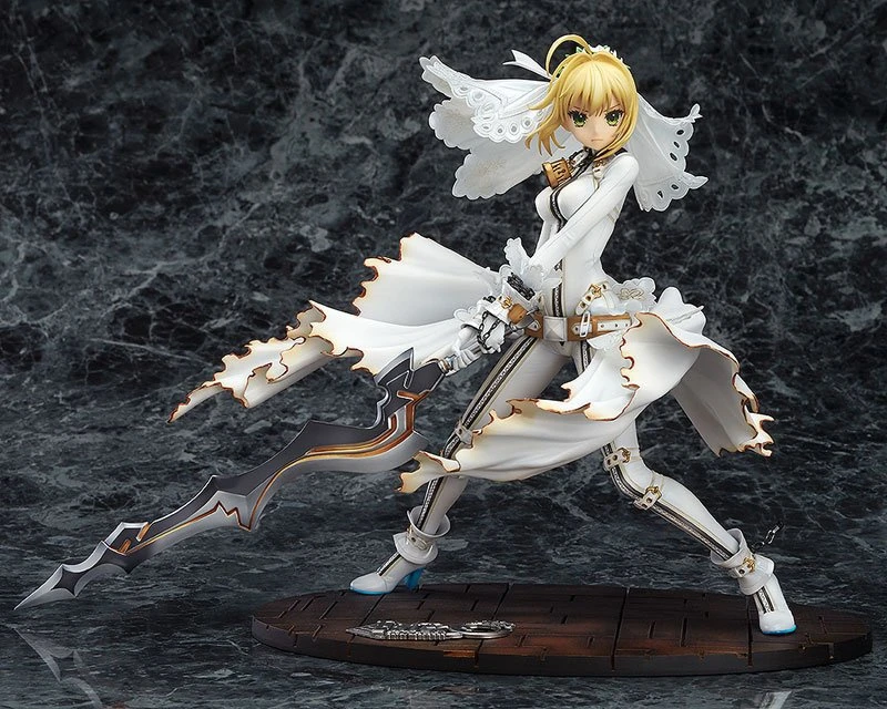 Fate/Extella CCC Нерон Клавдий Saber Bride свадебное платье Ver. Масштаб 1/8 окрашенная ПВХ экшн