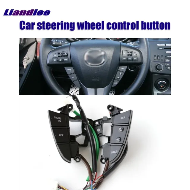For Mazda 3 BL 20082013 Multifunctional Car Steering Wheel Cruise