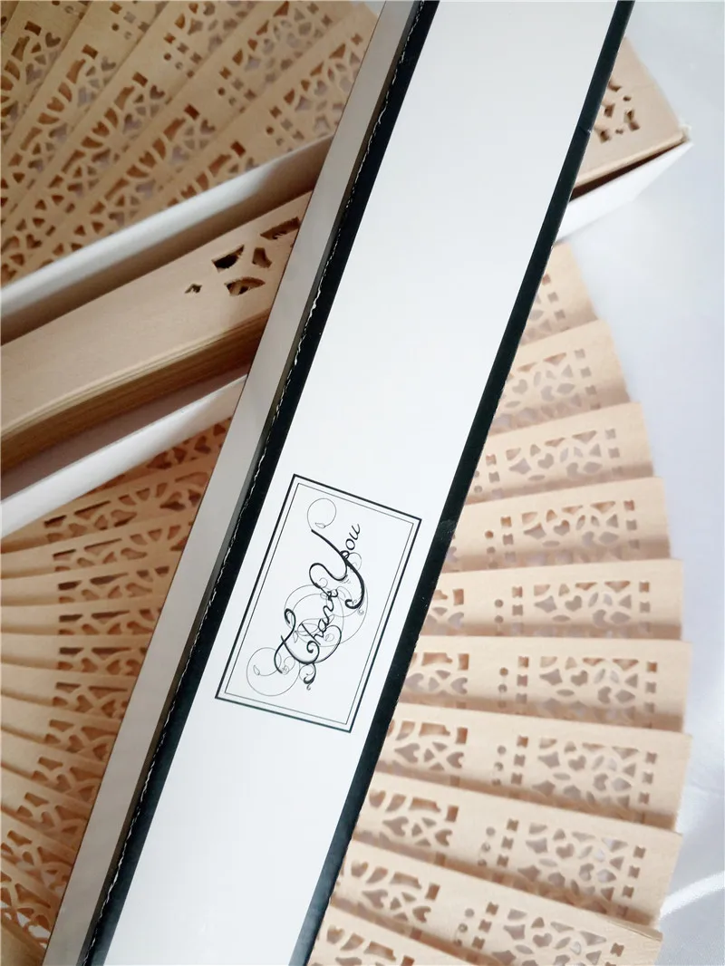 

50 Pcs/ Lot wooden hand fan boxes (donot include fan )