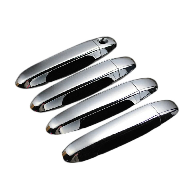 

For Toyota Camry 2015 Car Side Door Handles Cover With 1Keyhole Abs Chrome 8Pcs Per Set Auto Accessory Car Styling Accessories