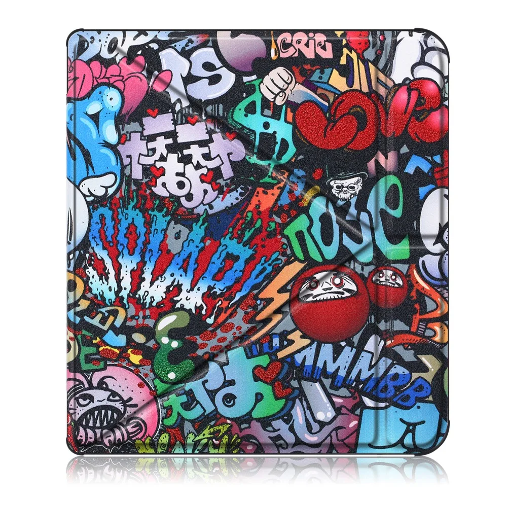 

Cool Cartoon Auto sleep Flip Case for Kobo forma 8 inch Standard eBook Reader Cover Case