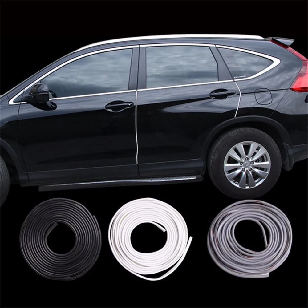 

5Meter/lot Car Sticker Anti-collision Rubbing Strips Cover Auto Door Scratch Protector Car Styling Invisible Decorative Tape