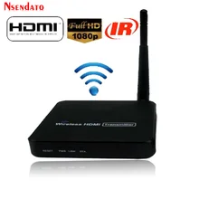 1080P 100M 5,8 GHz Wireless Video Sender sender Empfänger HDMI H.264 Drahtlose Wifi Extender mit IR fern Bis zu 100m