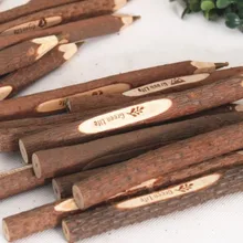Оригинальная деревянная ручка ручной работы хорошая быть настроена креативная ветви растений ремесло ручка в подарок реклама/Comapny логотип