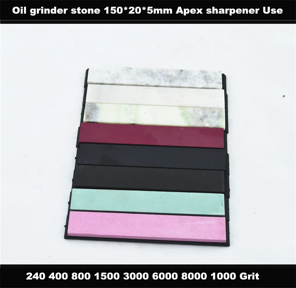

240-10000# High quality Apex edge sharpener whetstone grinder stone ,water and Oil stone 150*20*5mm-1piece price