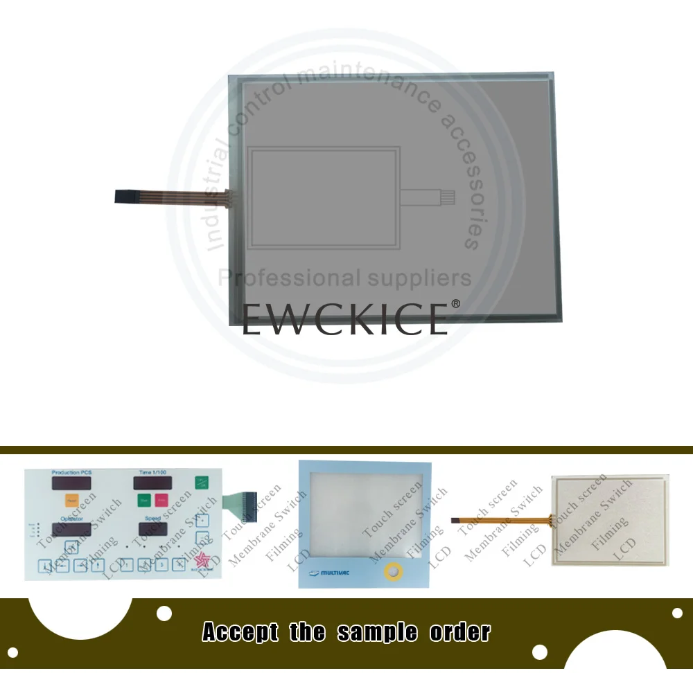 Новый TT-1215-AGH-4W-T1 HMI plc сенсорный экран панели Мембранная сенсорный экран