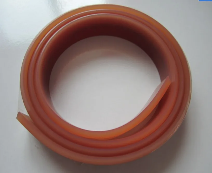 

flat rubber screen printing squeegee gum easy shipping fast delivery 2 meters per roll excellent quality
