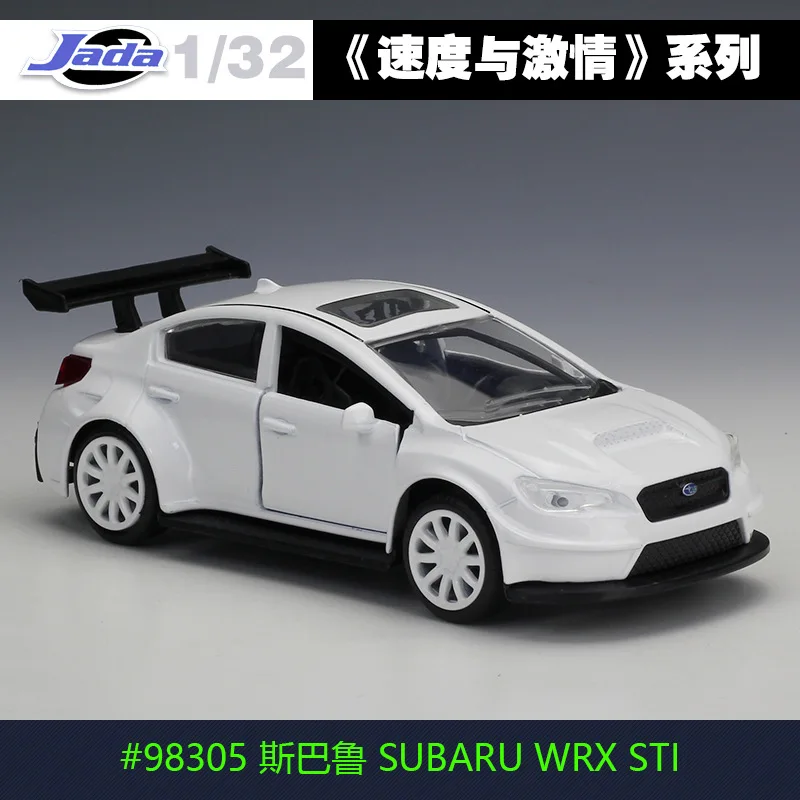 1:32 Jada Форсаж сплав автомобиль SUBARU WRX STI Металл Diecasts классическая модель игрушечных автомобилей Коллекция игрушек для детей подарок - Цвет: 1