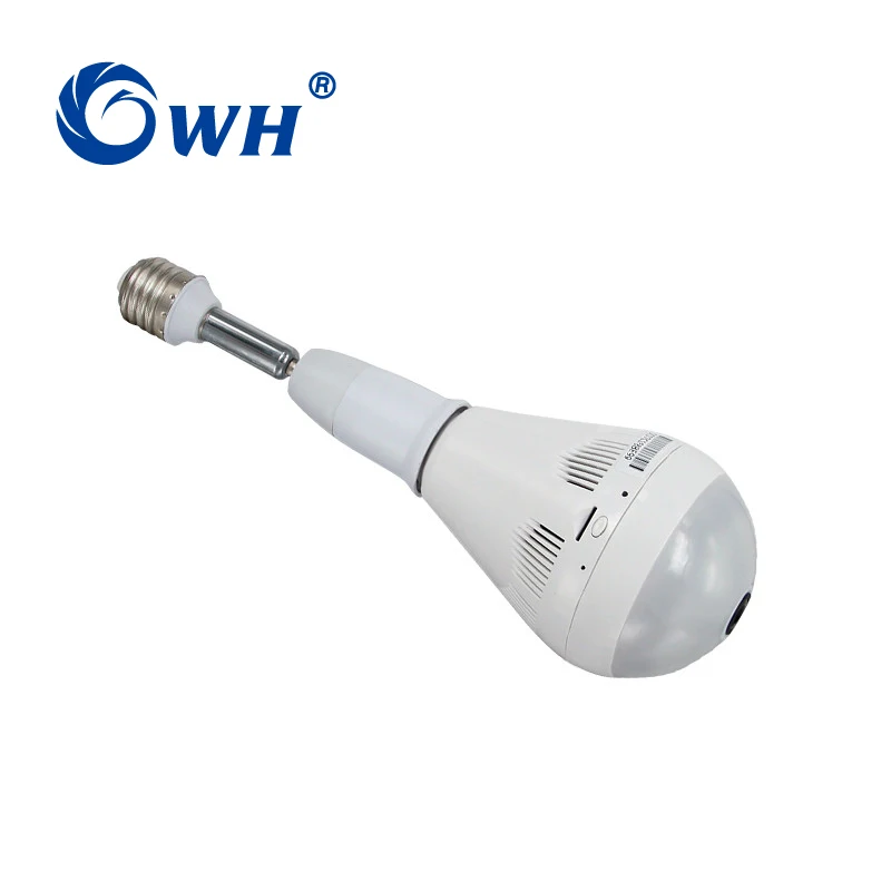 

CWH 960P Security CCTV Bulb IP Wireless WiFi Camera 360 degree with Two Way Audio and SD Card Recording EC18D-I6
