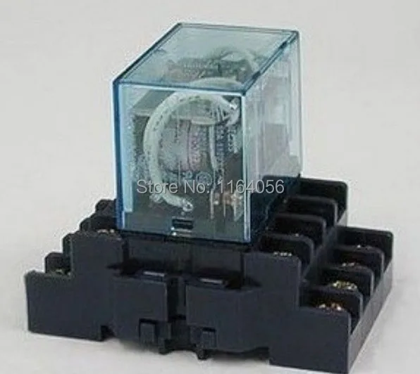 1 комплект LY4NJ HH64P DC24V 14PIN 10A реле питания катушка 4PDT PTF14A гнездо | Обустройство дома