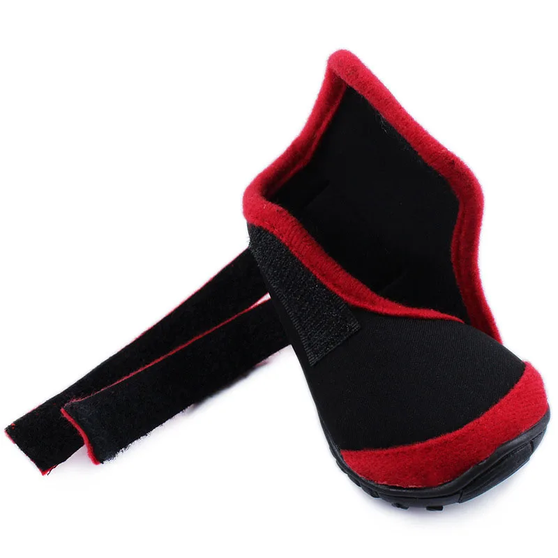 SYDZSW Hot Lrage Dog Shoes Bulldog Boots Neoprene Warm Big Dog Winter Boots for Gold Retriever Husky Outdoor Dog Supplies Anti Slip7