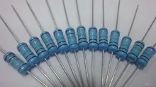 200pcs Resistor Set 1W Rings Resistencias 1 W Resistance Resistenze 100R 100 OHMs Metal Film 1watt 100OHM Resistance 1%