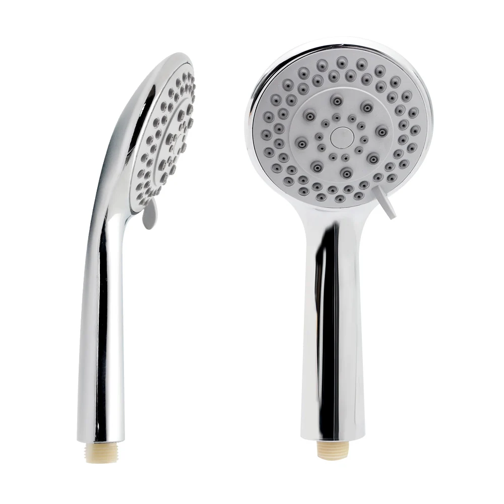 Vagsure Round  Rainfall Shower Head ABS Chrome Water Saving Shower Spray Nozzle Adjustable ABS Head Shower For Bathroom Shower