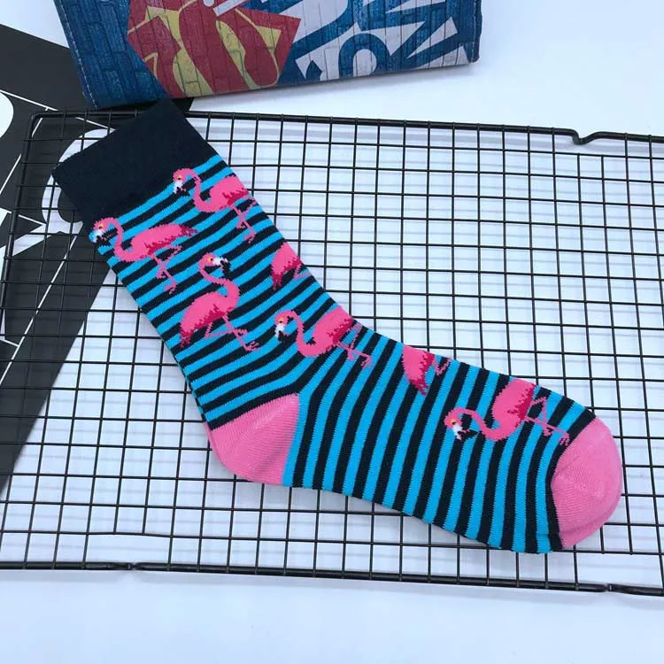 Cartoon-muster-socken-affe-banane-M-nner-baumwolle-socke-nette-lustige-neuheit-gl-cklich-komfortable-personalisierte(5)