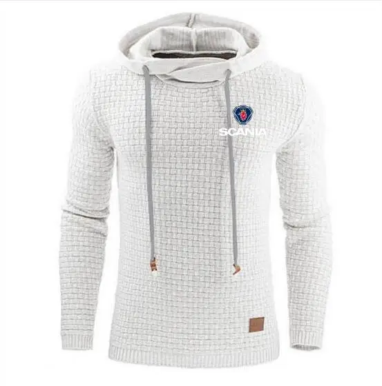 Модная мужская новая горячая распродажа Scania hooded жаккардовый пуловер big truck hoodie с