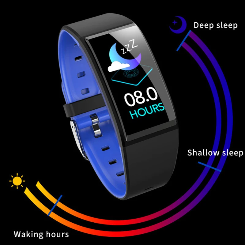 

Sleep tracker women female period remind Smart bracelet watch blood pressure smartwatch men heart rate waterproof pk y9 h9 b57