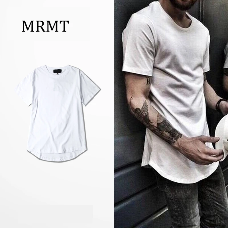 2019 New MRMT Extended pastel PINK PINK render multicolor arc hem GD east gate with joker short-sleeved t-shirts for men