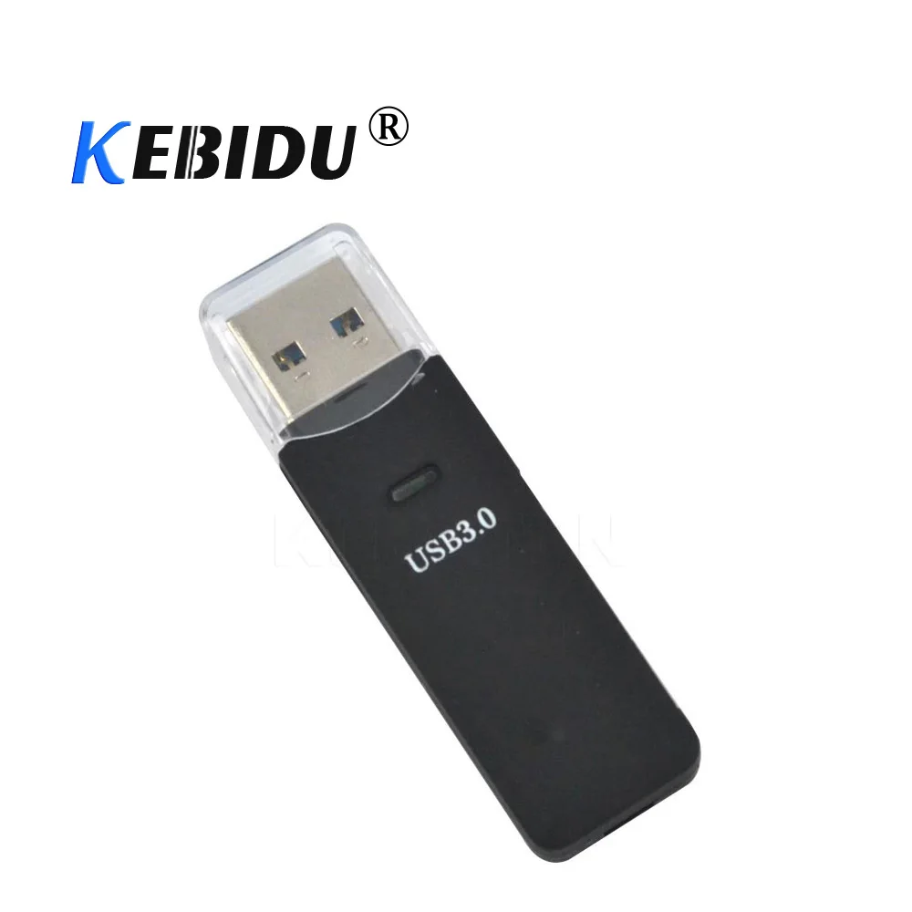 

kebidu 2 in 1 USB 3.0 SD/Micro SDXC SDHC Memory Card Reader Kit , SD/MicroSD/TF Trans-flash Card USB3.0 Adapter Converter Tool