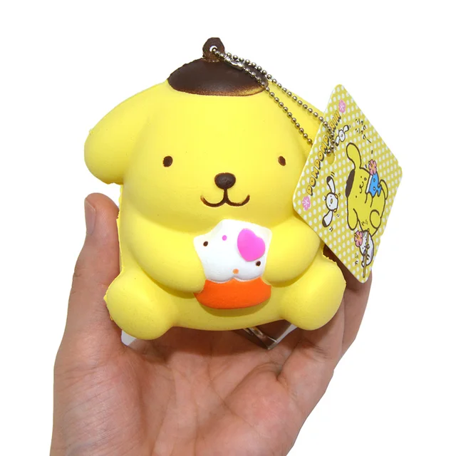 Aliexpress.com : Buy 1PCS Pudding Dog Squishy Japan Mascot Kawaii Cake Scented Slow Rising ...