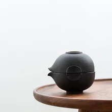 TANGPIN керамический чайник gaiwan чайные наборы портативный дорожный чайный набор
