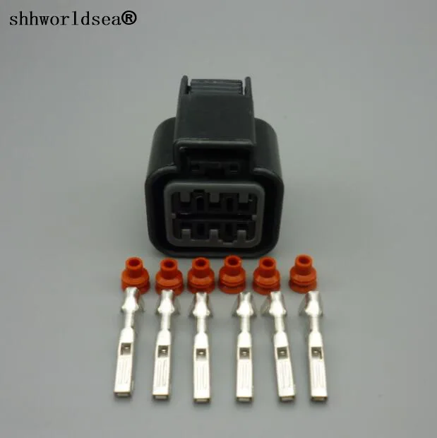 Shhworldsea 6 Pin 2 мм Автомобильный Водонепроницаемый Электрический проводной разъем