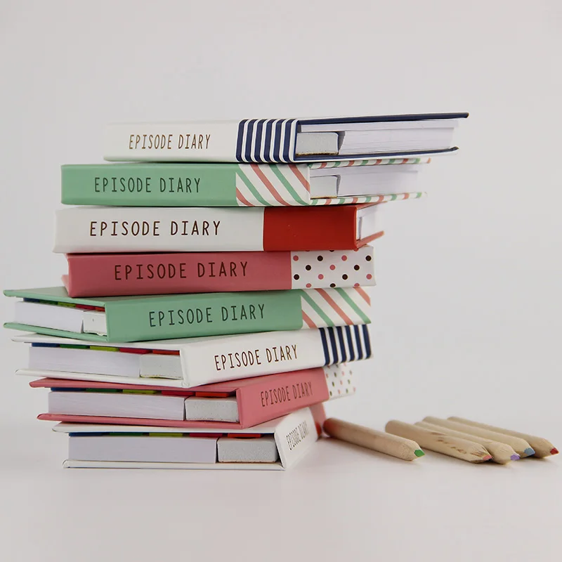 1 PC Creative Hardcover Notepad Sticky Notes Kawaii Stationery Diary Notebook and Pen Office School Supplies 1 PC Creative Hardcover Notepad Sticky Notes Kawaii Stationery Diary Notebook and Pen Office School Supplies