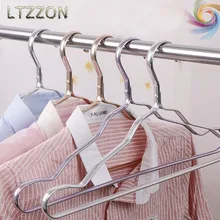 

1PC Clothes Hanger Waterproof Antioxidant Durable Aluminium Alloy Drying Rack For Coat shirt Towel Scarf 5 Colors