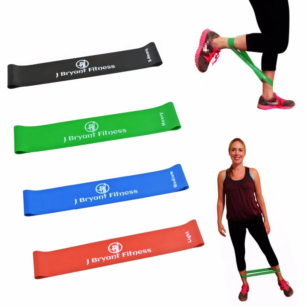 Compare On Exercise Rubber Bands Online Ping Low 4 Color Strengthen 45 55lbs Resistance Bands Stretch Fitness Elastic Latex Cable Workout Yoga Muscle Exercise Rope
