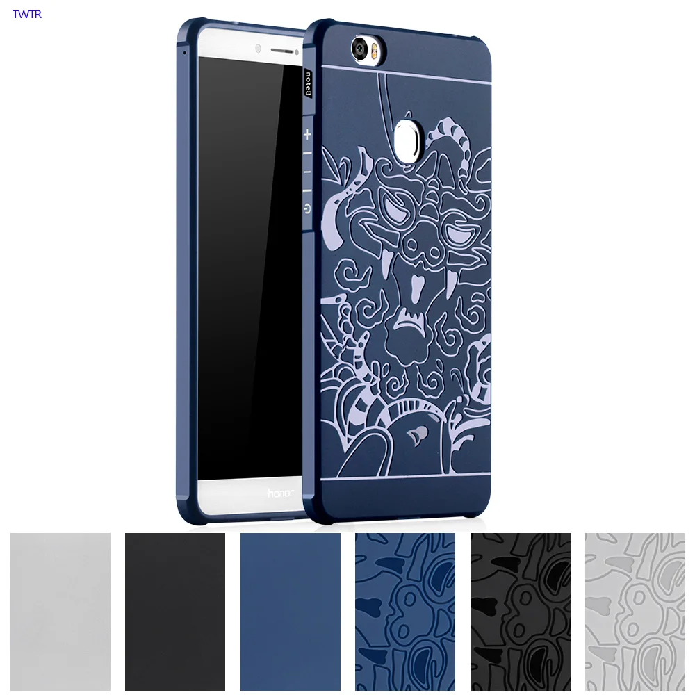 

TPU Soft Case for Huawei Honor Note 8 EDI DL00 AL10 3D Relief Case Phone Back Cover for Honor Note8 Edison EDI-DL00 EDI-AL10