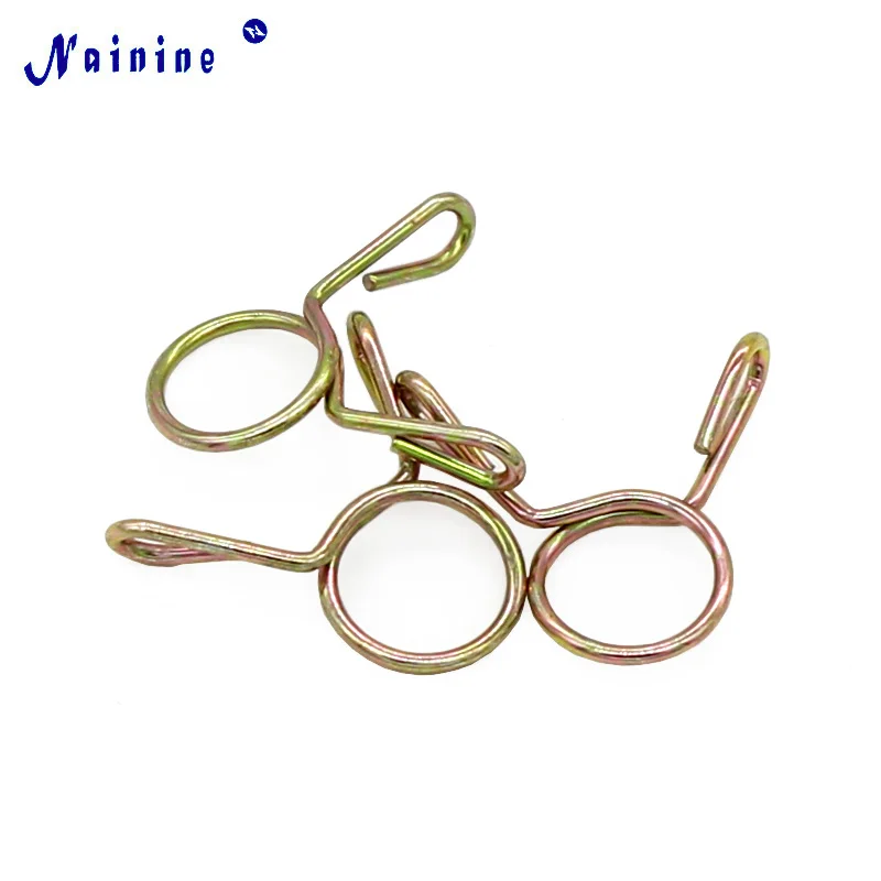

20/30Pcs M4-M12 Fuel Line Tubing Spring Clips Clamps for Motorcycle Scooter ATV