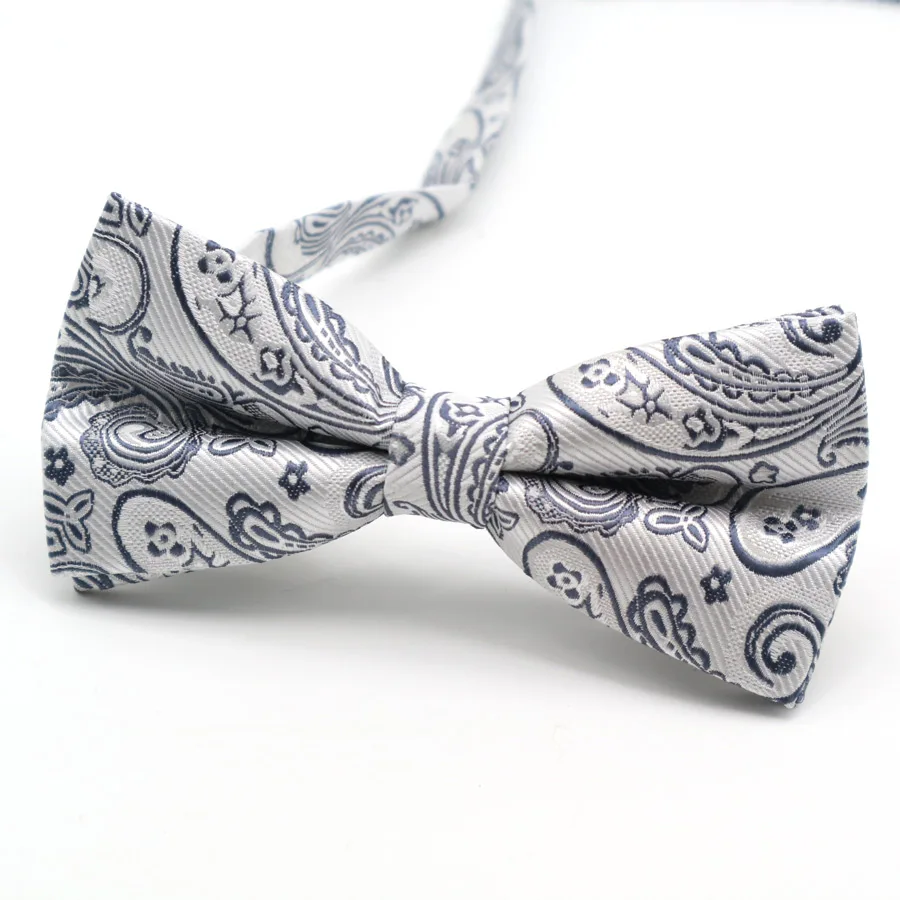 Модные Для мужчин полиэстер Шелковый Полосатый горошек смокинг Bowties мужские галстуки; Свадебная вечеринка бабочкой классические Регулируемая бабочка - Цвет: BC-19
