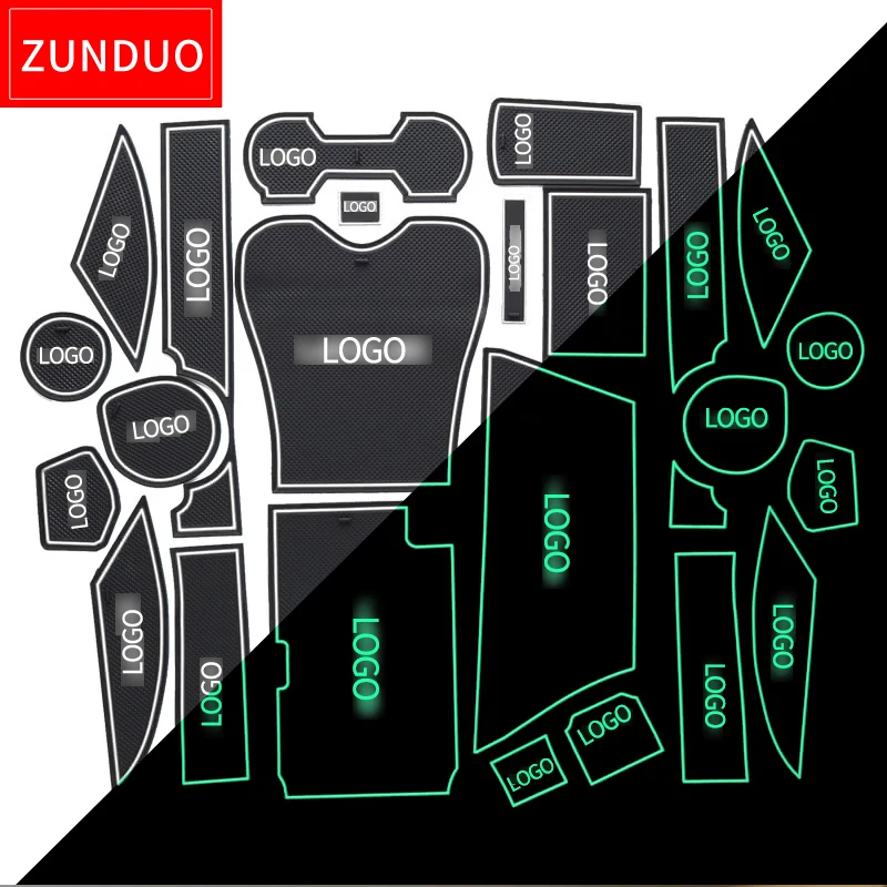ZUNDUO Противоскользящий коврик для разъема ворот Lexus RX RX270 RX350 RX450h 2010 2012 2013 2014 2015 270 350