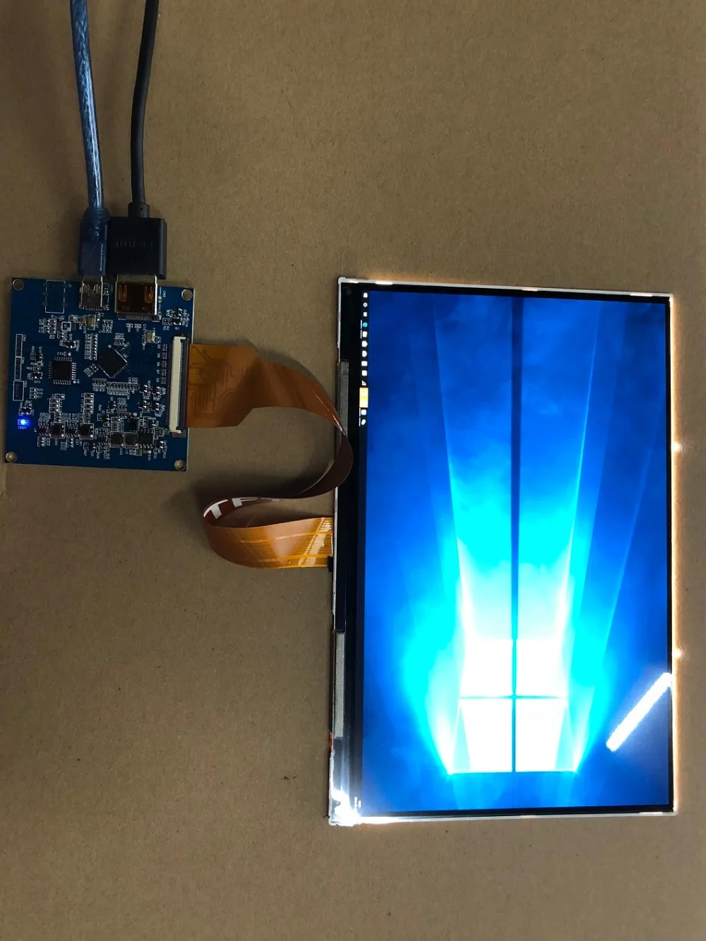 Светильник отверждаемый ЖК экран 8 9 дюйма + плата драйвера HDMI порт комплект TFTMD089030