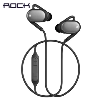 

ROCK Sport bluetooth earphone V4.1 Mutto Sports Earphones IPX 4 in-ear Earphone Wireless Bluetooth Earbuds with Mic AE
