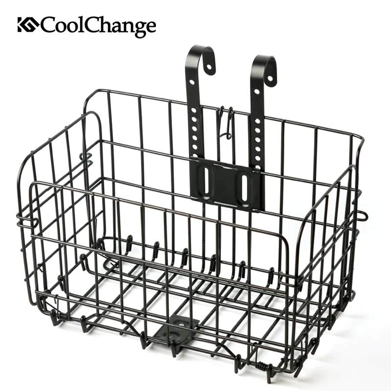 Excellent CoolChange Foldable Bicycle Basket Road MTB Cycling Large Volume Bag Front Rear Hanging Bike Storage Bag Portable Accessories 0 Excellent CoolChange Foldable Bicycle Basket Road MTB Cycling Large Volume Bag Front Rear Hanging Bike Storage Bag Portable Accessories 0