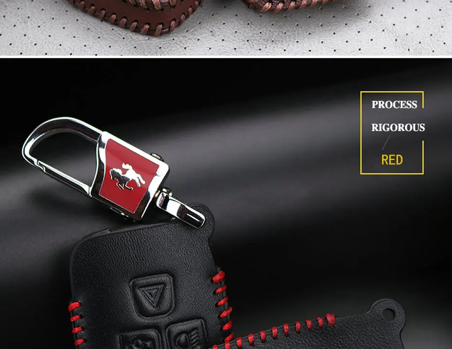 KUKAKEY чехол для ключа автомобиля для Jaguar, натуральная кожа, пульт дистанционного управления, умный ключ, сумка для Jaguar XF XK XKR X-type XE V12, гитарные ножницы, эмблема