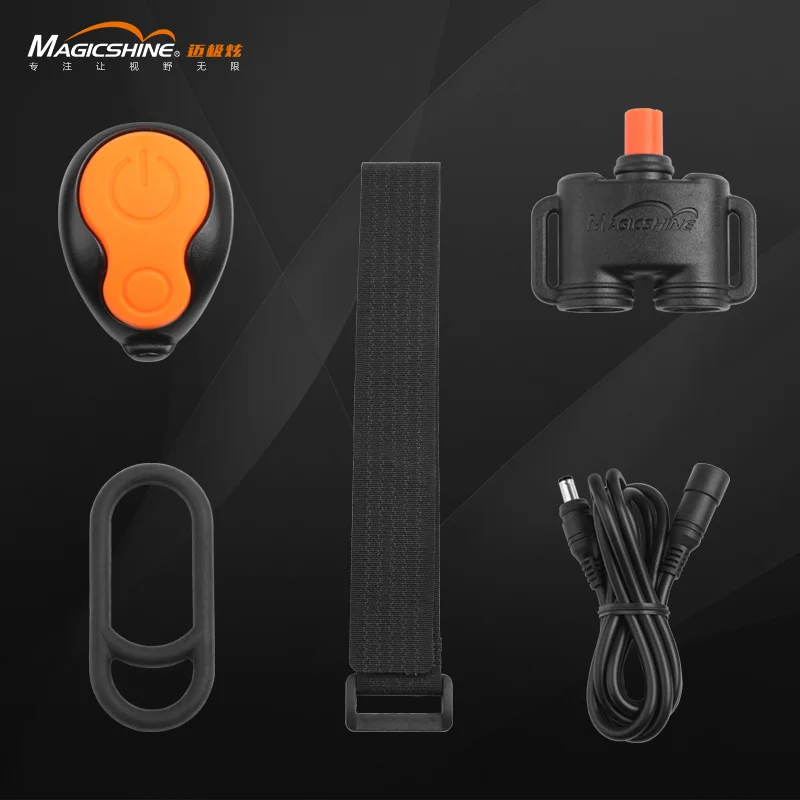 Magicshine Allty 300 500 Helmet Mount Garmin mounting base silicone strap